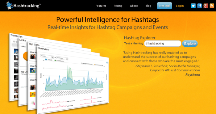 hashtracking hashtag monitoring tool